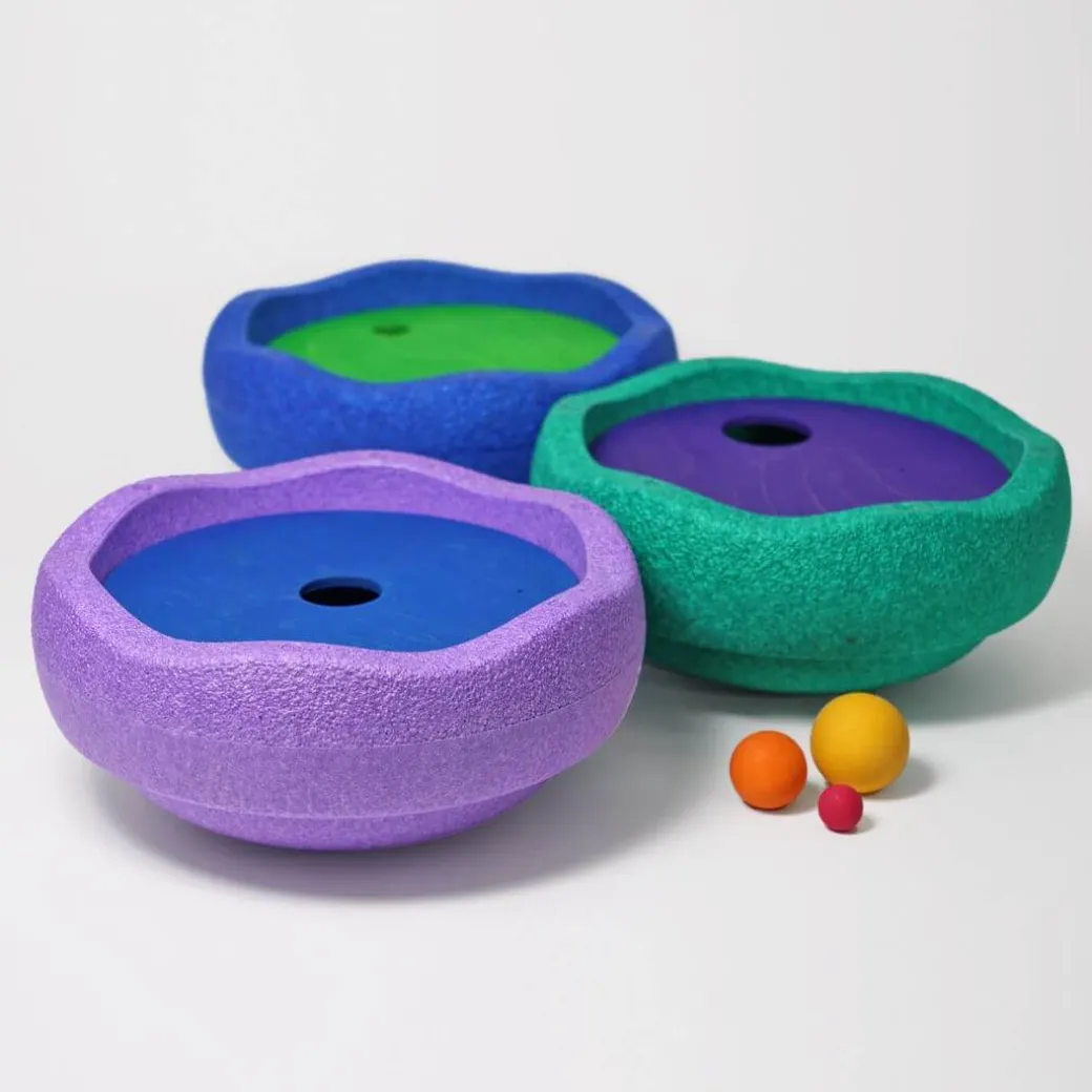 Grimm's x Stapelstein Rolling Discs - Rainbow