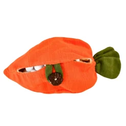 Hide-and-Seek Bunnies in Carrot Pouch