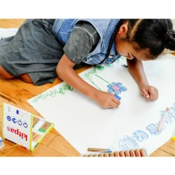 Kitpas Large Window Art Crayons - 12 Colors