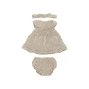 Knit Doll Outfit - 12" Dress & Headband