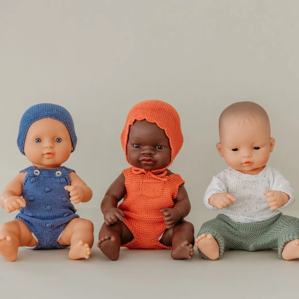 Knit Doll Sweater and Pant Set - 12"
