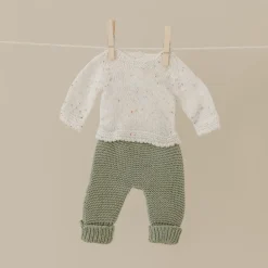 Knit Doll Sweater and Pant Set - 12