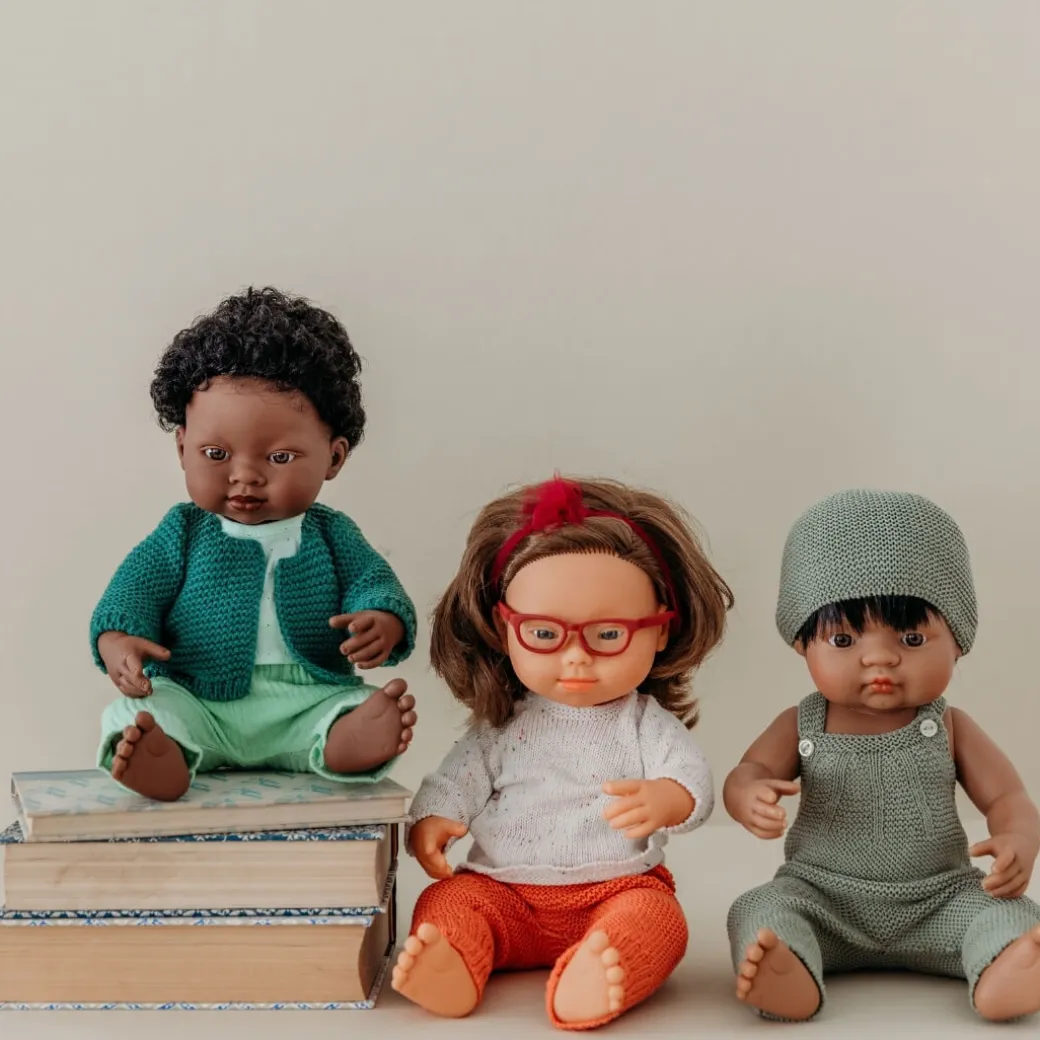 Knit Doll Sweater & Pants Set - 15"