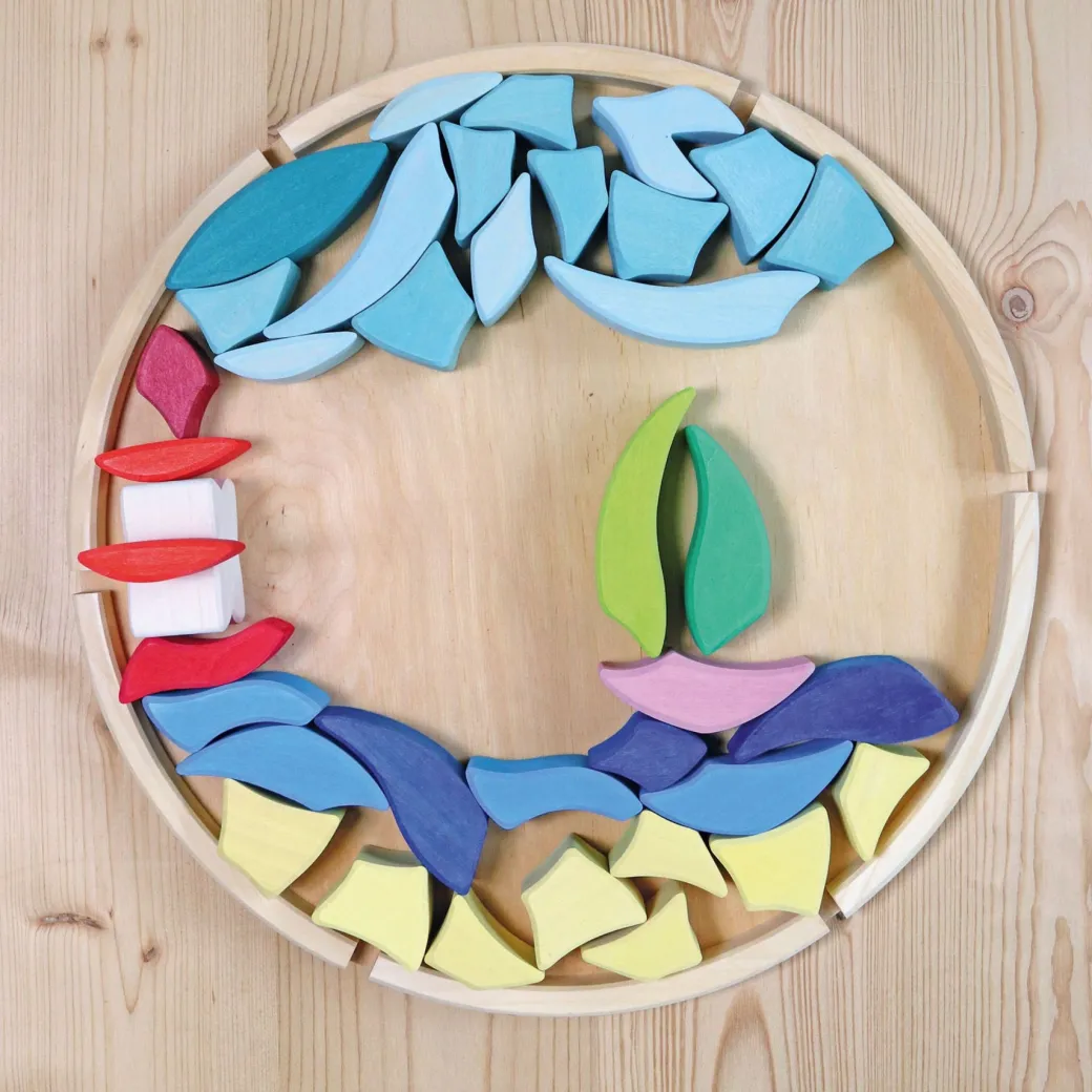 Lara Wooden Mosaic Building Set