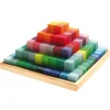 Large Stepped Pyramid Wooden Math Blocks