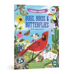 Learn to Draw Bugs, Birds, & Butterflies