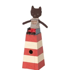Lighthouse with Lifeguard Cat
