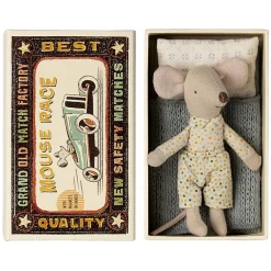 Little Brother Mouse in a Matchbox