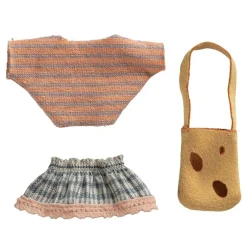 Little Sister Mouse Clothing Set and Bag