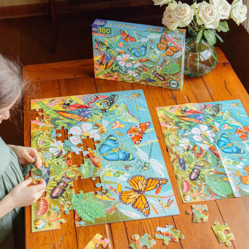 Love of Bugs 100 Piece Jigsaw Puzzle