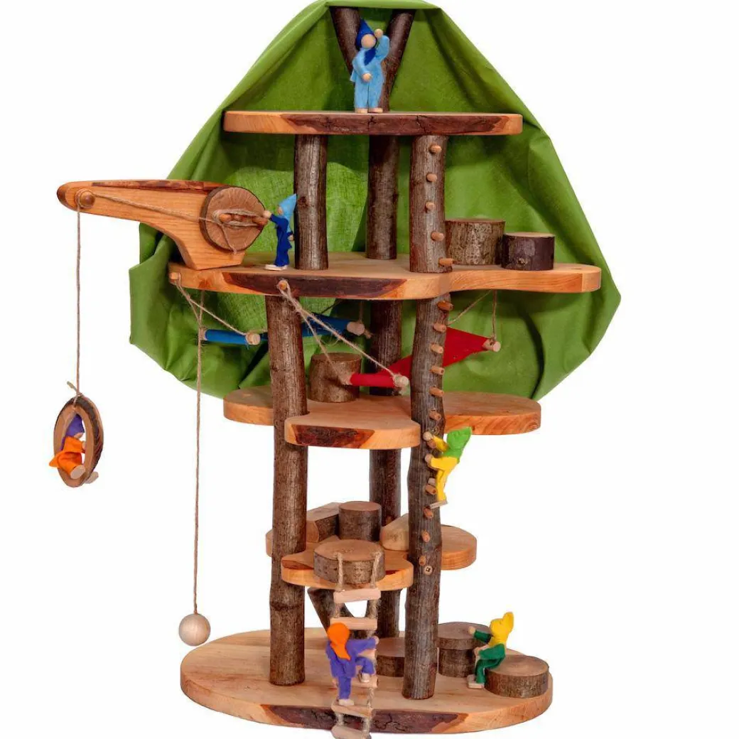 Magic Wooden Fairy Tree House