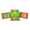 Magnetic Wooden Blocks Classroom Kit - 90 Piece Kit