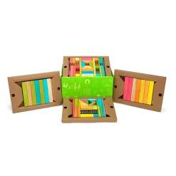 Magnetic Wooden Blocks Classroom Kit - 90 Piece Kit