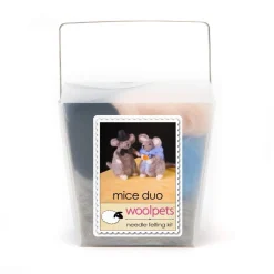 Mice Duo Needle Felting Kit