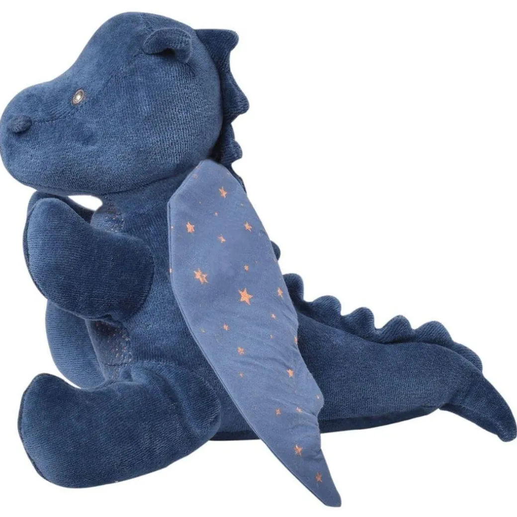 Midnight Dragon Organic Fabric Stuffed Animal