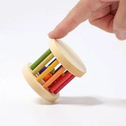 Mini Rolling Wheel Rattle