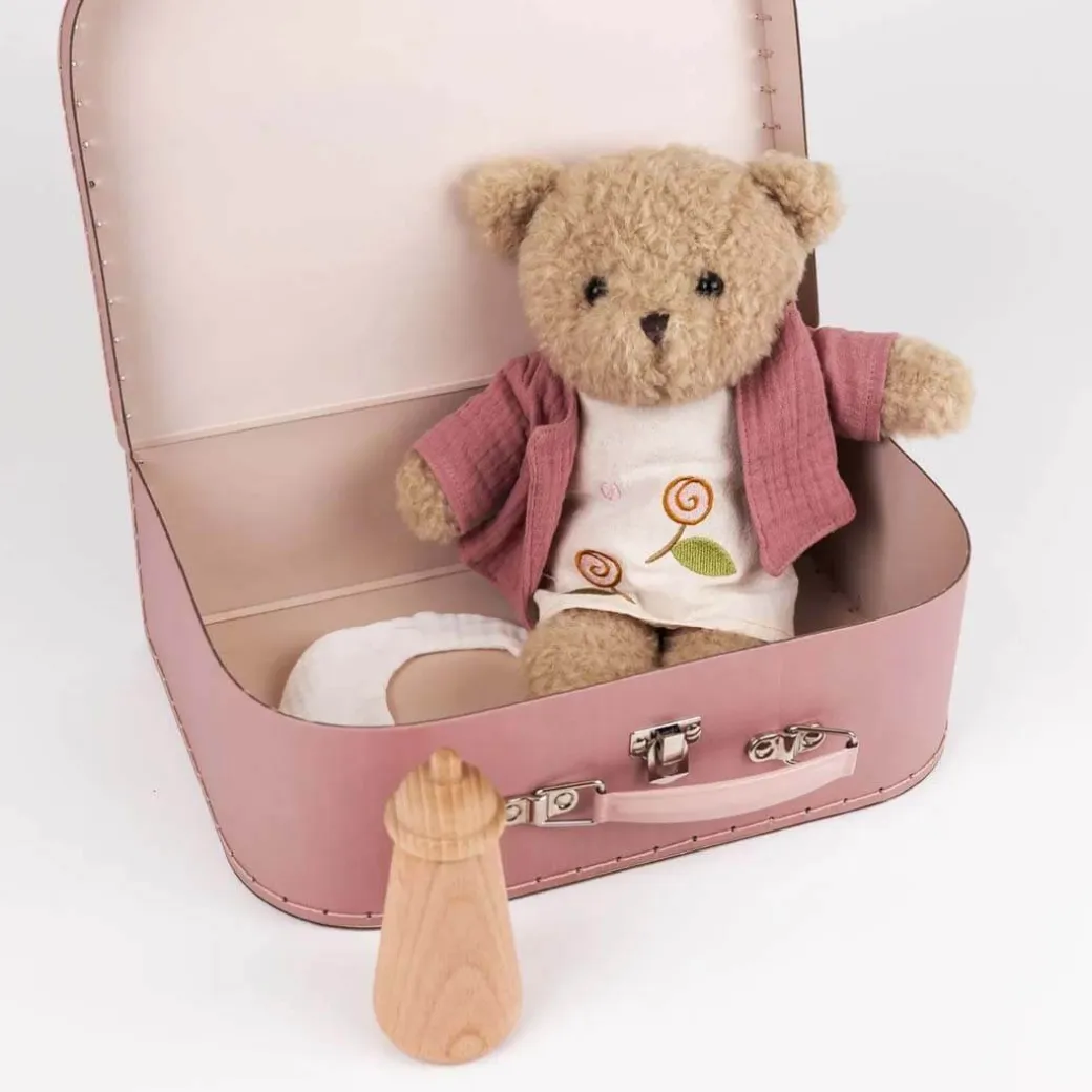 Morrisette Teddy Bear with Suitcase