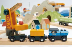 Mountain View Wooden Train Set