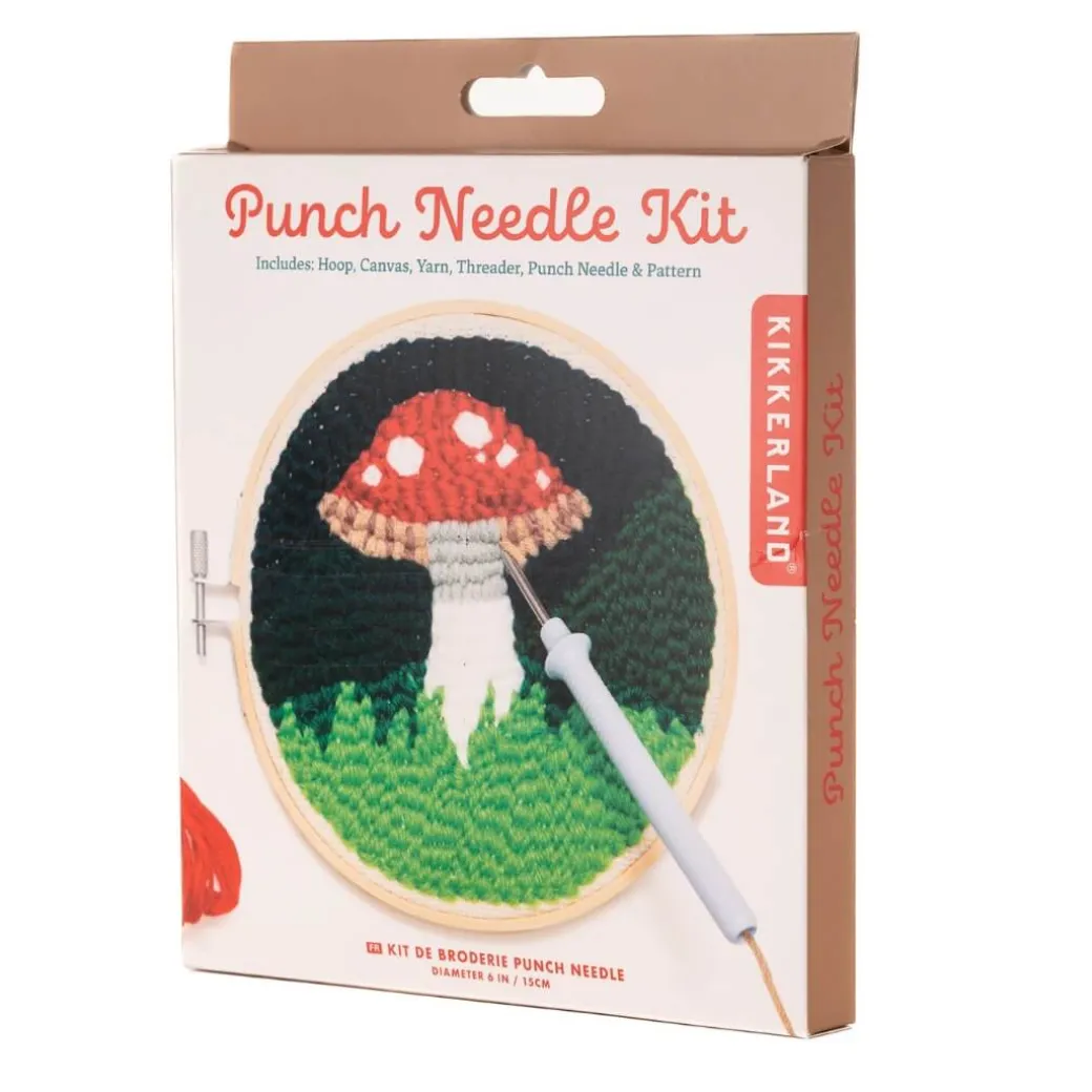 Mushroom Punch Needle Kit