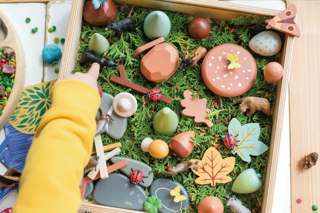 My Forest Floor Wooden Play Set