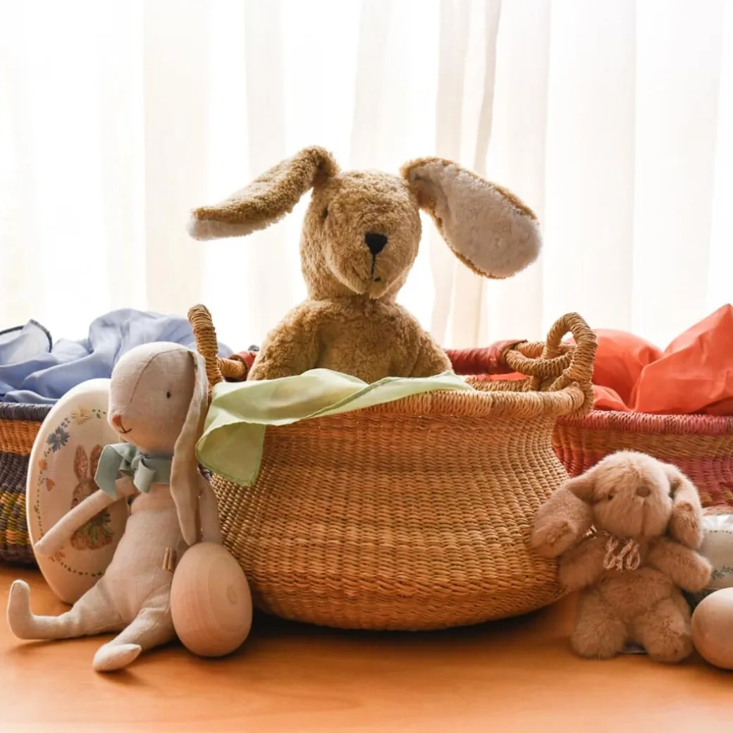 Natural Swing Bolga Basket
