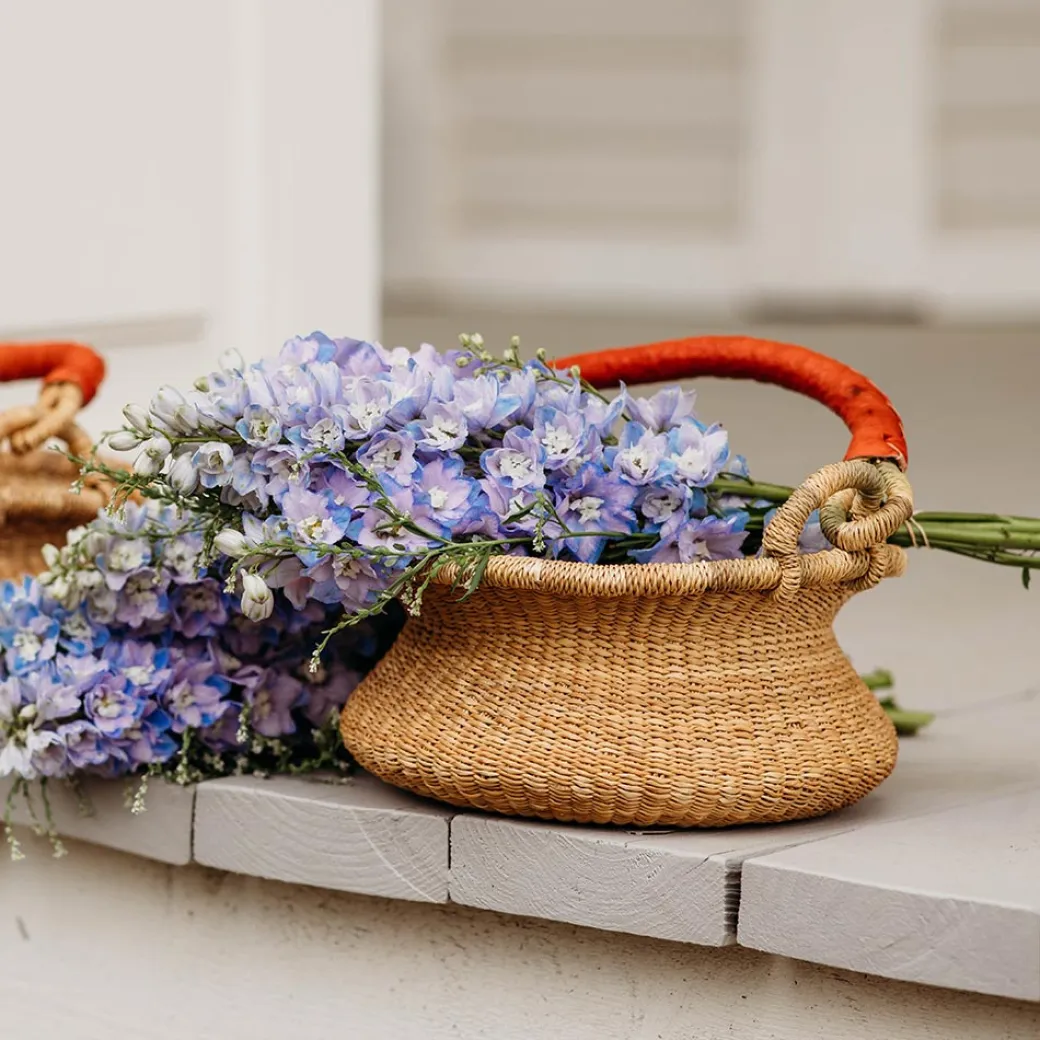 Natural Swing Bolga Basket