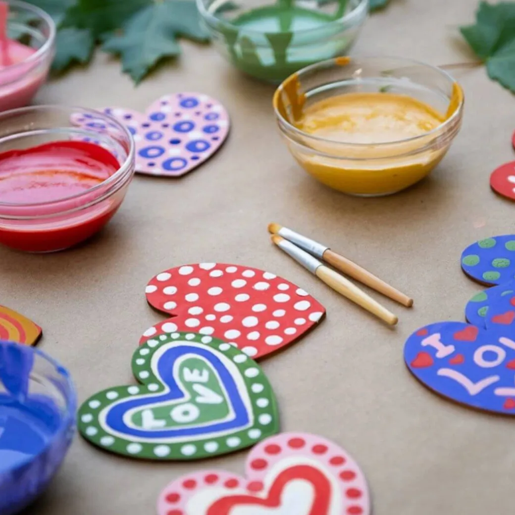 Natural Valentine's Craft Kit