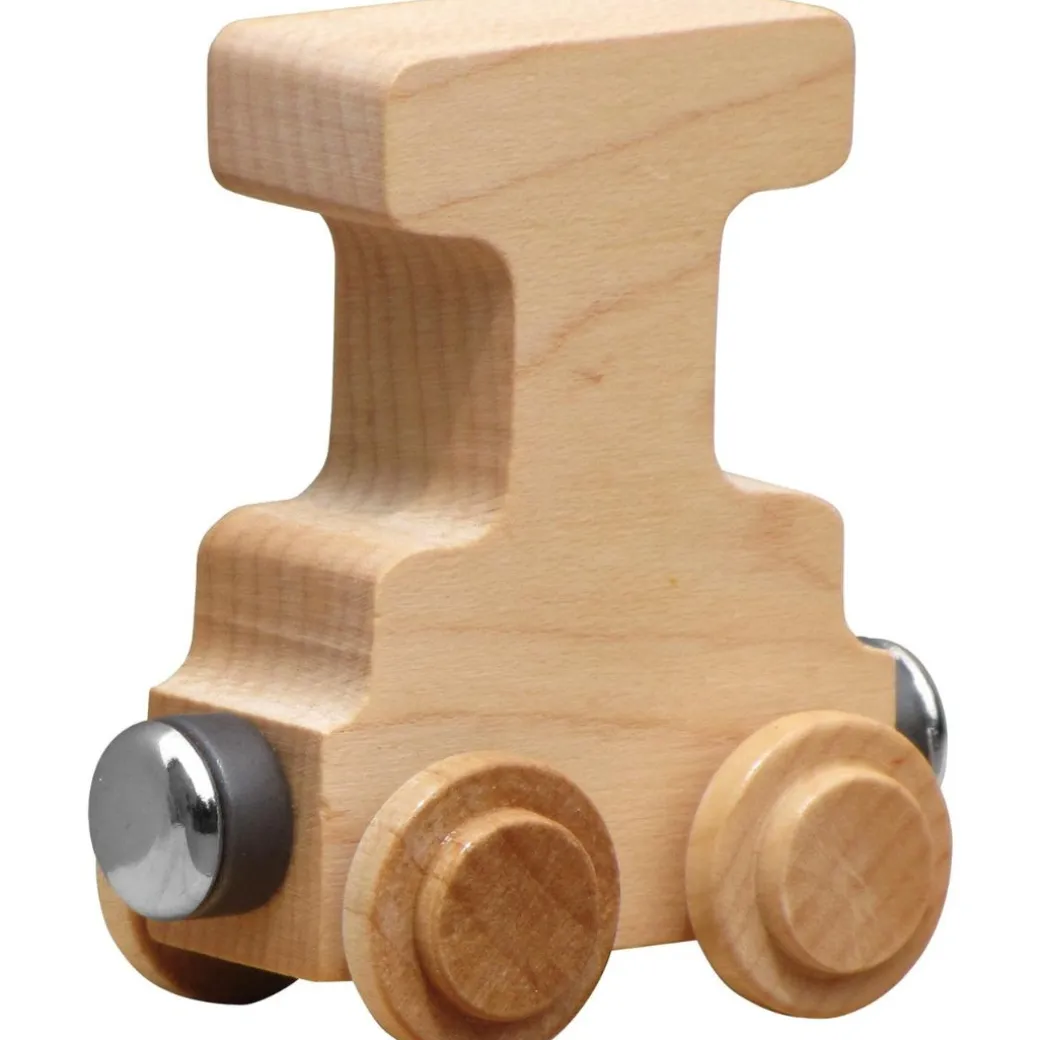 Natural Wooden Name Train Letters