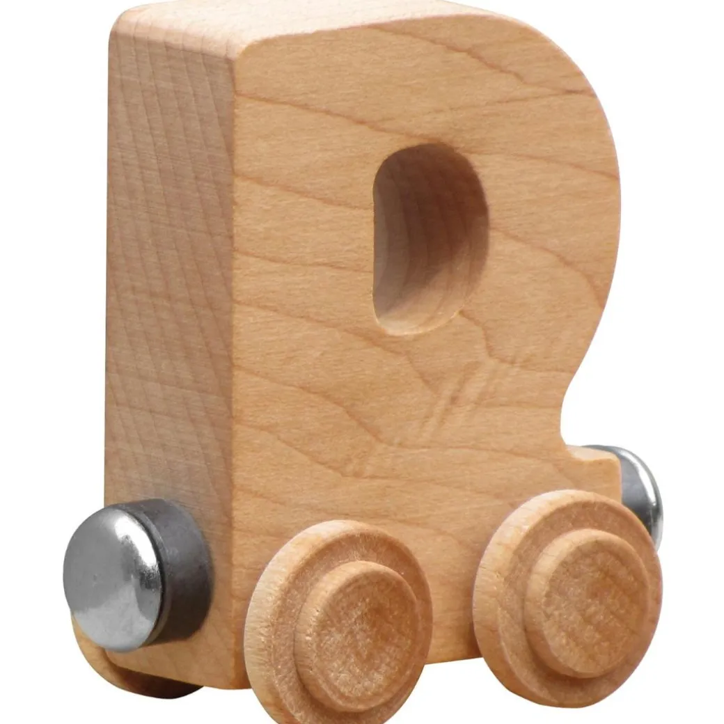 Natural Wooden Name Train Letters