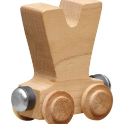Natural Wooden Name Train Letters