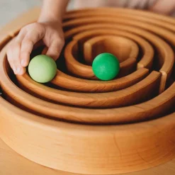 Natural Wooden Rainbow Tunnel - 12 Piece
