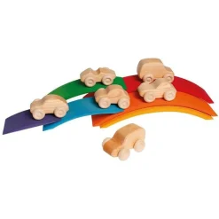 Natural Wooden Toy Cars
