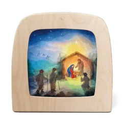 Night Light Transparency - Manger Scene