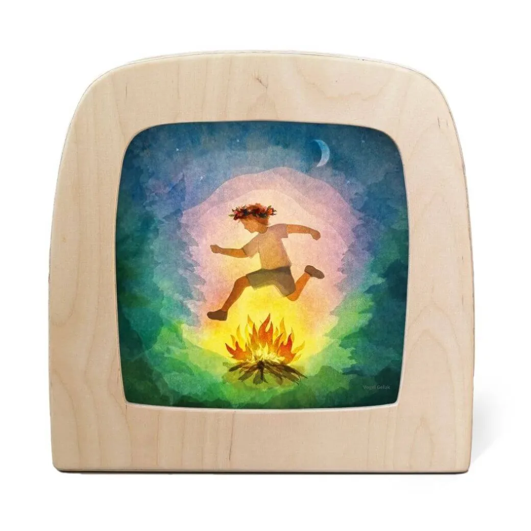 Night Light Transparency - Vogel Geluk's Artist Collection