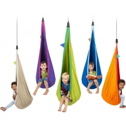 Organic Cotton Kids Indoor Hanging Nest Swing