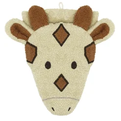 Organic Giraffe Washcloth Hand Puppet