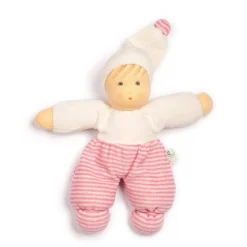 Organic Waldorf Baby Doll - Pink (Multiple Skin Tones)