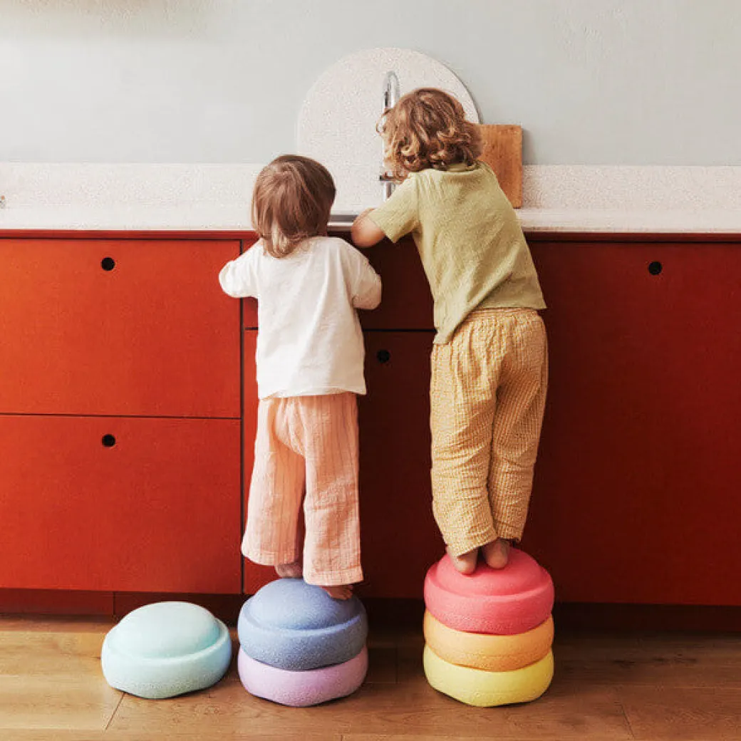 Original Rainbow Balance and Stepping Stone Set