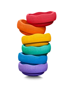 Original Rainbow Balance and Stepping Stone Set
