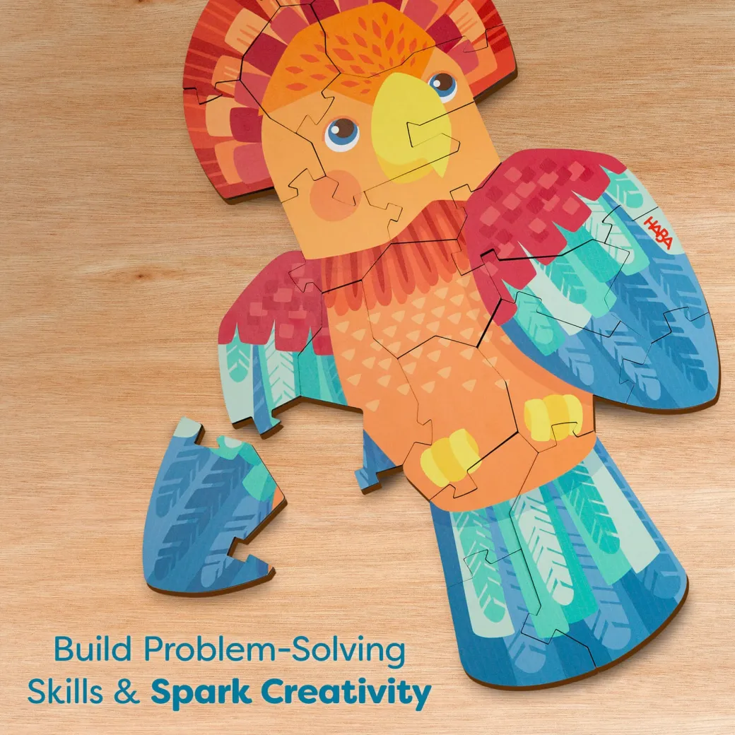 Parrot 2-in-1 Wooden Puzzle