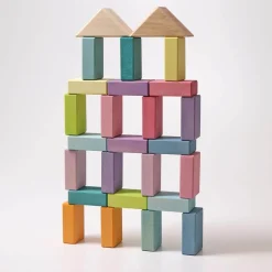 Pastel Duo Wooden Block Set