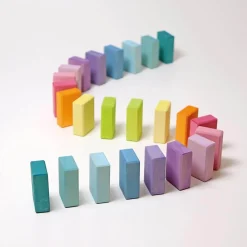 Pastel Duo Wooden Block Set