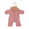 Pink Doll Pajamas and Hat - 15"
