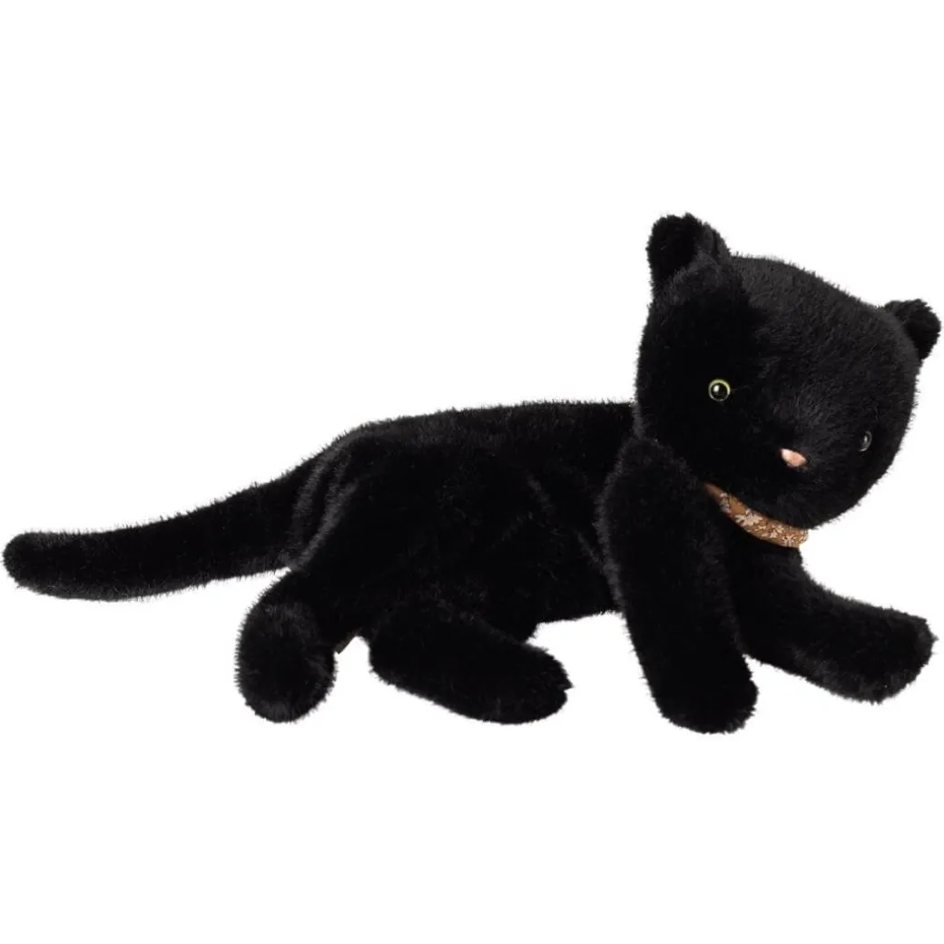 Plush Sleeping Kitten