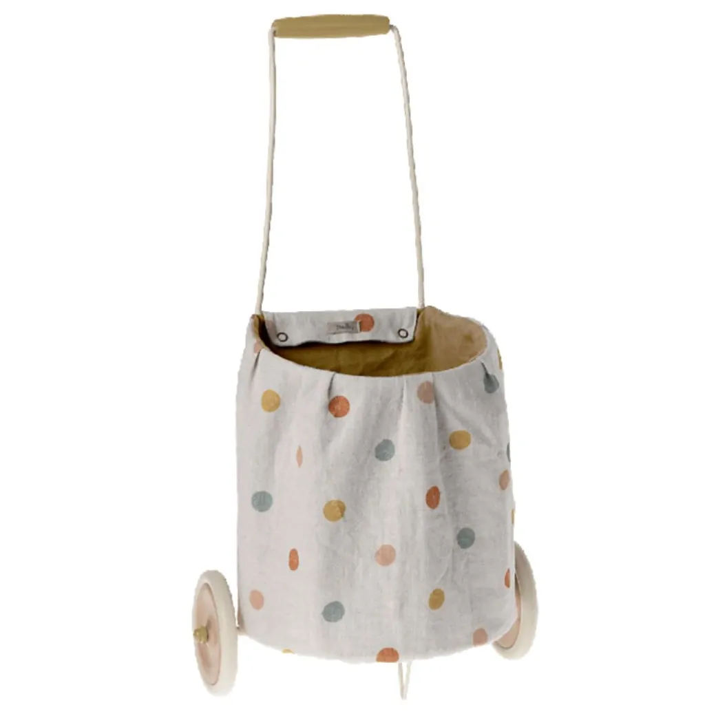 Polka Dot Trolley - Yellow