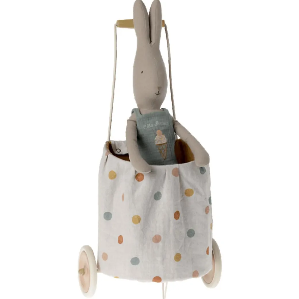 Polka Dot Trolley - Yellow