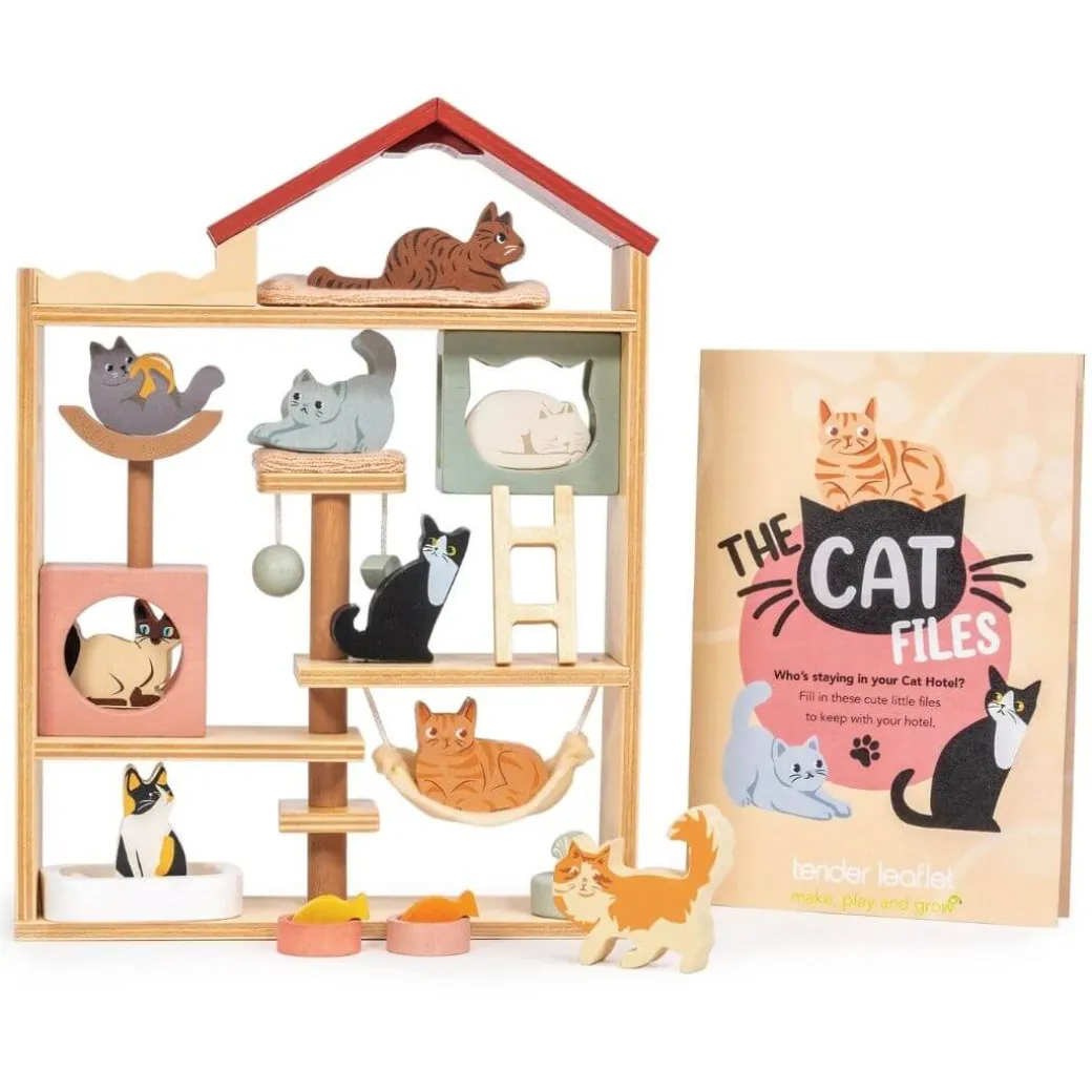 Purrfect Stay Cat Hotel Playset