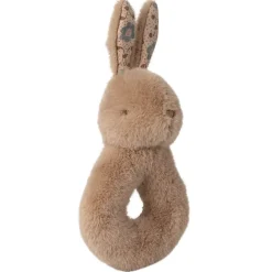 Rabbit Rattle Baby Gift Set - Cream Peach