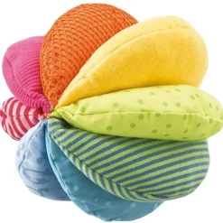 Rainbow Fabric Baby Ball