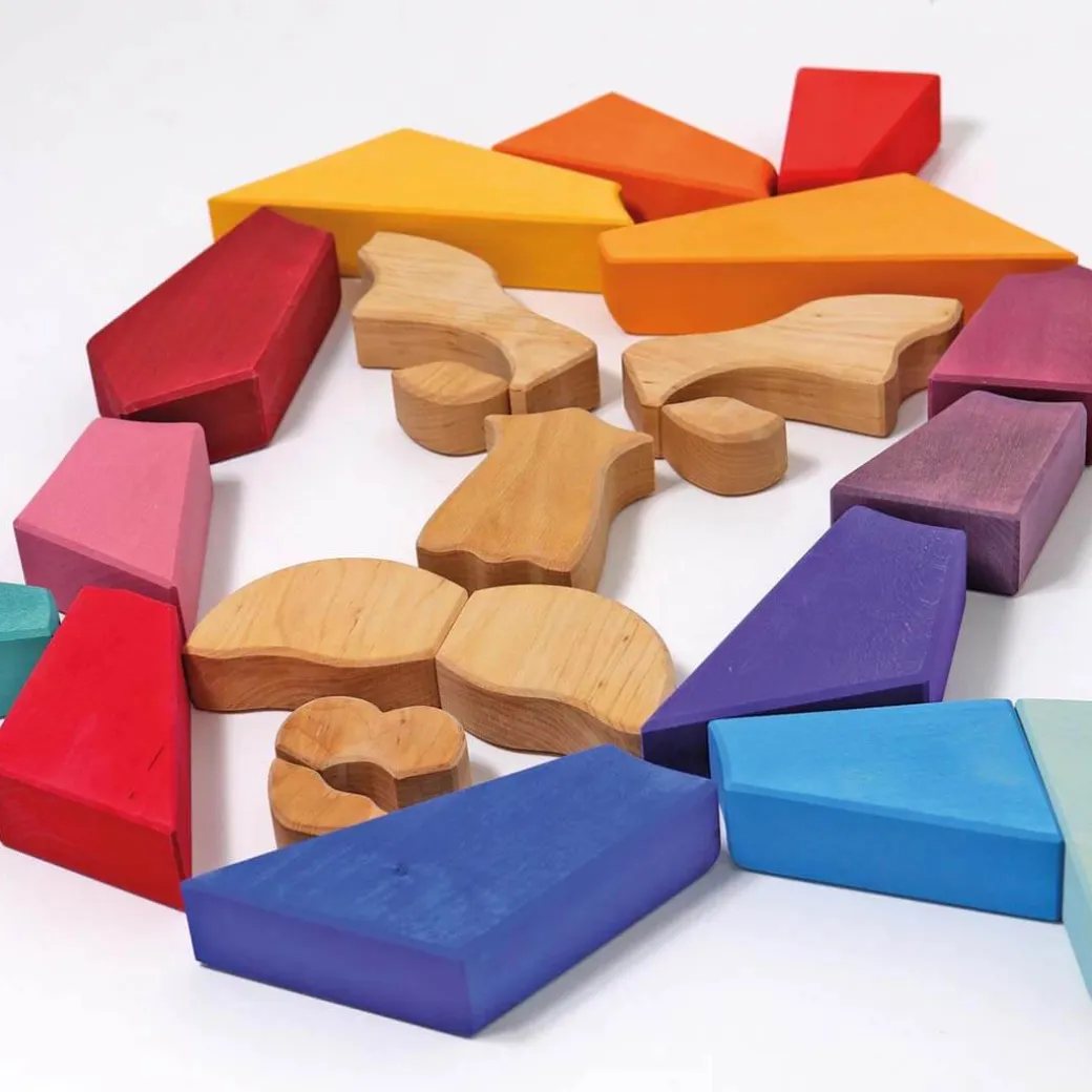 Rainbow Lion Wooden Puzzle